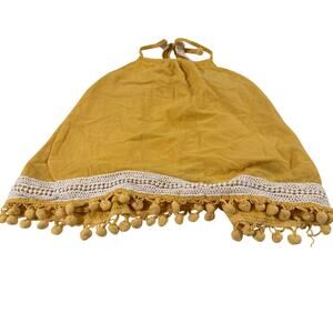 Tommy Bahama Toddler Girl 24M Yellow Blouse 100% Cotton